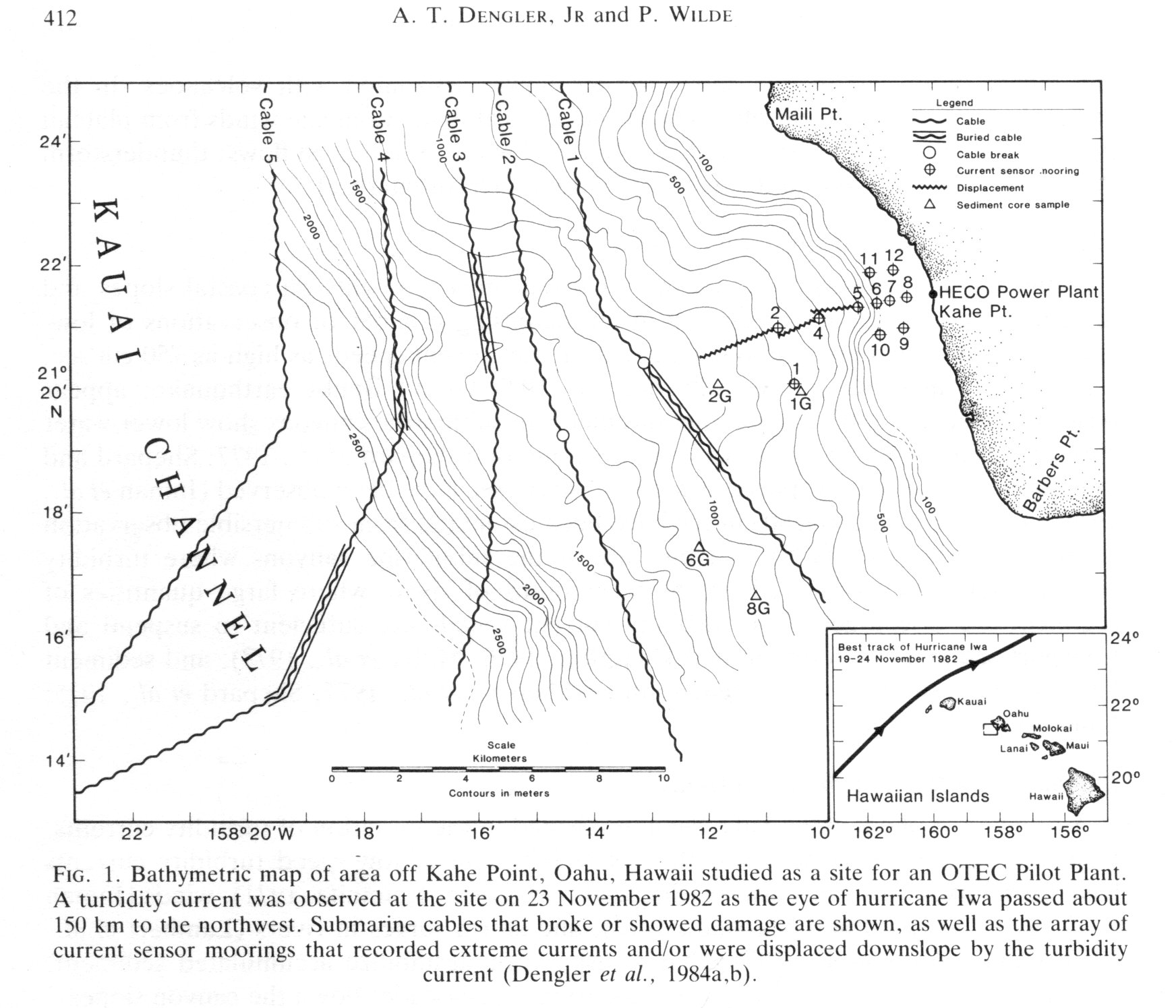 index map Kahe Point